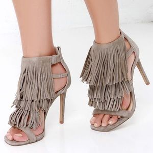 Steve Madden Fringe Heels